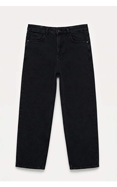 DeFacto Baggy Fıt Yüksek Bel Bilek Boy Pantolon