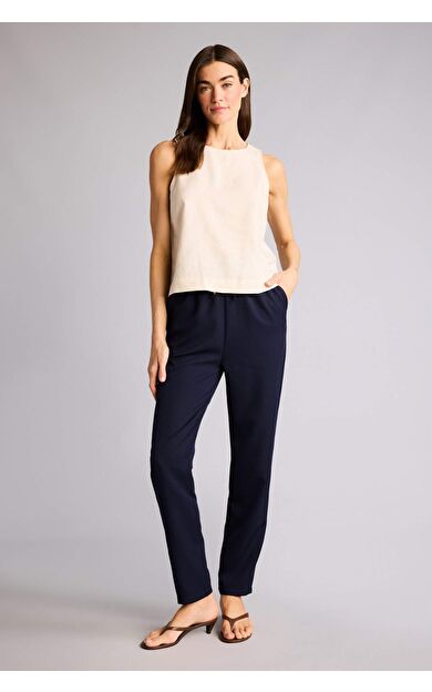 DeFacto Slım Fıt Yüksek Bel Jogger Paça Pantolon