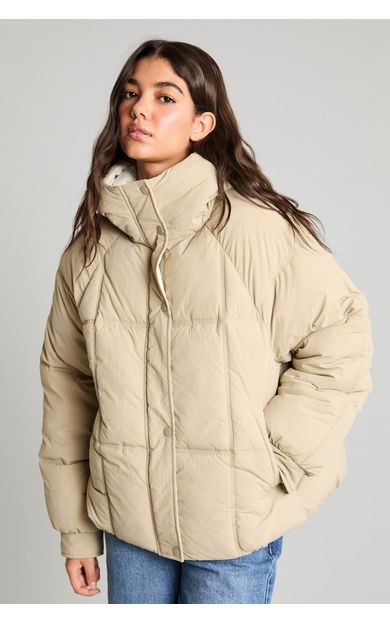 DeFacto Regular Fit Dik Yaka Şişme Mont