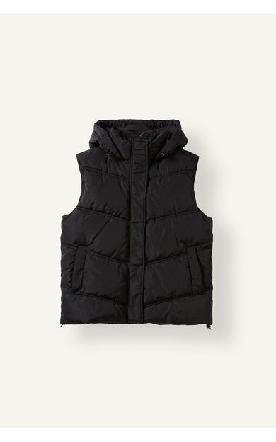 DeFacto Regular Fit Kapüşonlu Çıtçıtlı Şişme Yelek