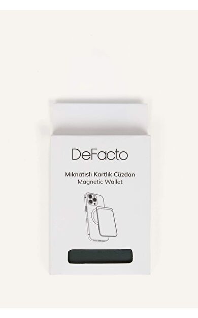 DeFacto Erkek Suni Deri Kartlık