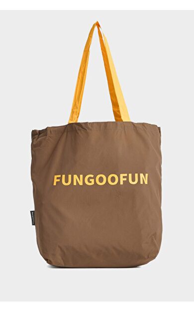 DeFacto FunGooFun X Muz Figürlü Charm ve Katlanabilir Bez Kol Çantası