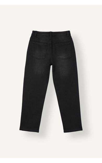 DeFacto Wide Leg Fit Rahat Geniş Paça Jean Pantolon Erkek Çocuk Siyah