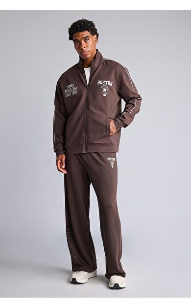 DeFacto NBA Boston Celtıcs Baggy Fıt Kalın Kumaş Jogger