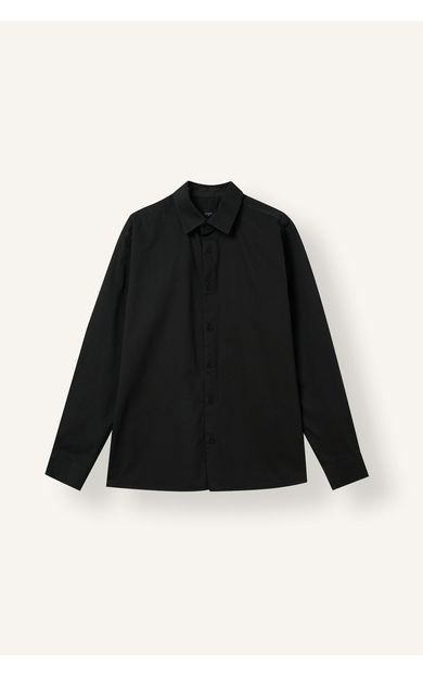 DeFacto Regular Fit Polo Yaka Pamuklu Uzun Kollu Gömlek Yeşil