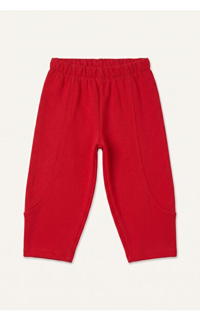 DeFacto Regular Fit Beli Lastikli Sweatshirt Kumaşı Pantolon Kız Bebek