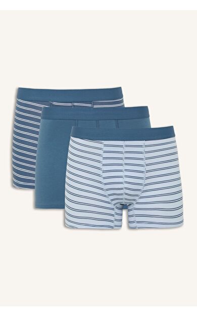 DeFacto Regular Fıt Baskılı 3'lü Boxer