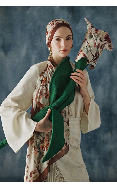 DeFacto Fresh Scarfs X Autumn Garden Viskon Şal