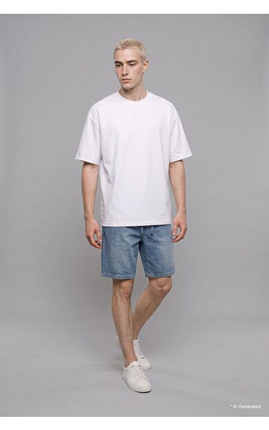 DeFacto Baggy Fıt Bermuda