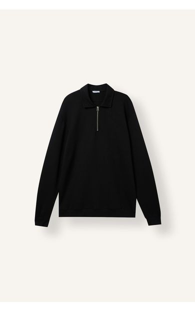 DeFacto Regular Fıt Polo Yaka Sweatshirt