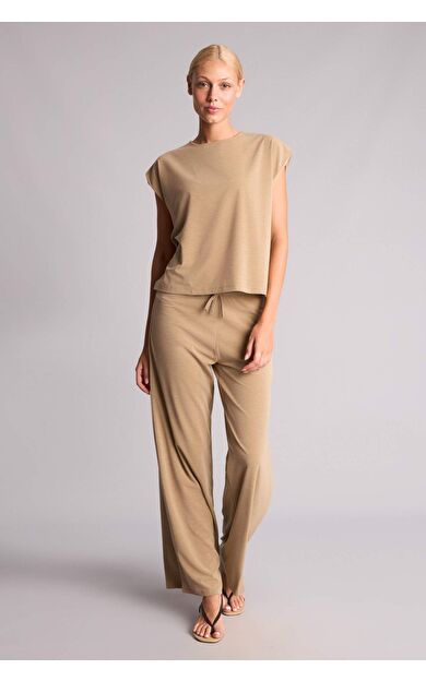 DeFacto Wıde Leg Krep Pantolon