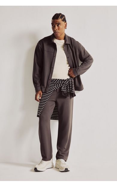 DeFacto Standart Fıt Modal Jogger Kahve