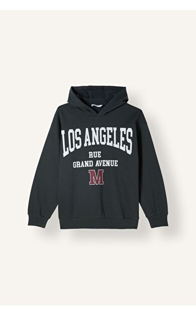 DeFacto Overshırt Fıt Bisiklet Yaka İçi Yumuşak Tüylü Kalın Sweatshirt Kumaşı Sweatshirt Erkek Çocuk