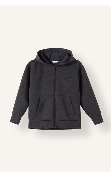DeFacto Fermuarlı Kapüşonlu Basic Sweatshirt Hırka Erkek Çocuk