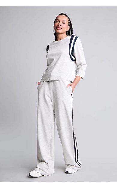 DeFacto Straıght Fıt Cepli Standart Paça Standart Boy Sweatshirt Kumaşı Pantolon