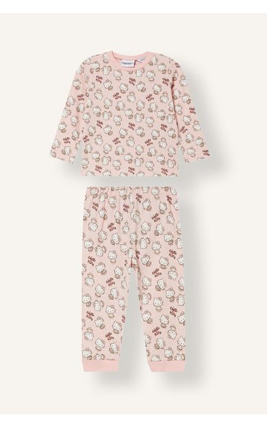 DeFacto Hello Kitty 2'li Pijama Takımı Kız Bebek