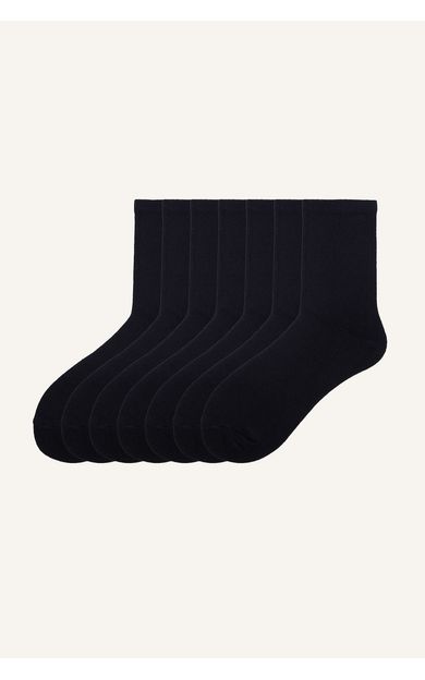 DeFacto Unisex 7'li Pamuklu Çorap Seti