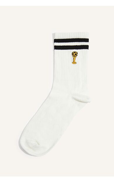 DeFacto Erkek Pamuklu Uzun Çorap