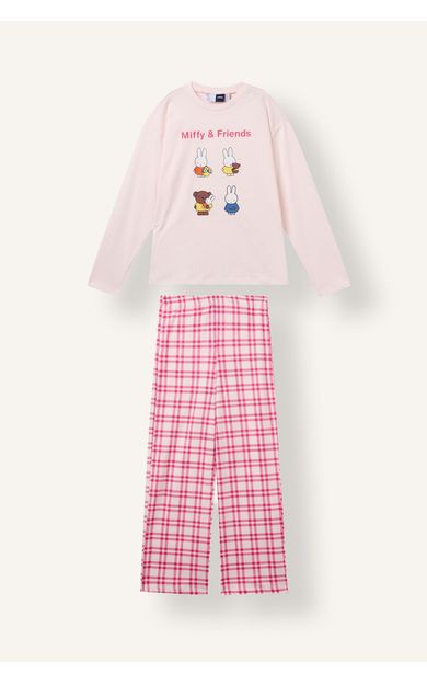 DeFacto Miffy Regular Fıt 2'li Pijama Takımı Kız Çocuk