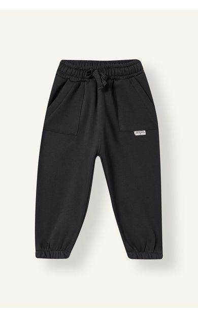 DeFacto Jogger Fıt Kalın Sweatshirt Kumaşı Pantolon Erkek Bebek Antrasit