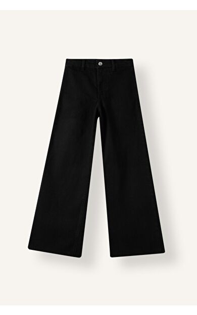 DeFacto Flare Fit Geniş Paça Jean Pantolon Kız Çocuk
