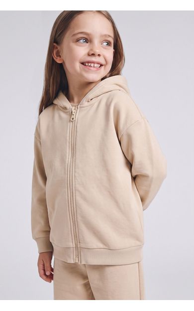 DeFacto Kalın Sweatshirt Kumaşı Hırka Kız Bebek