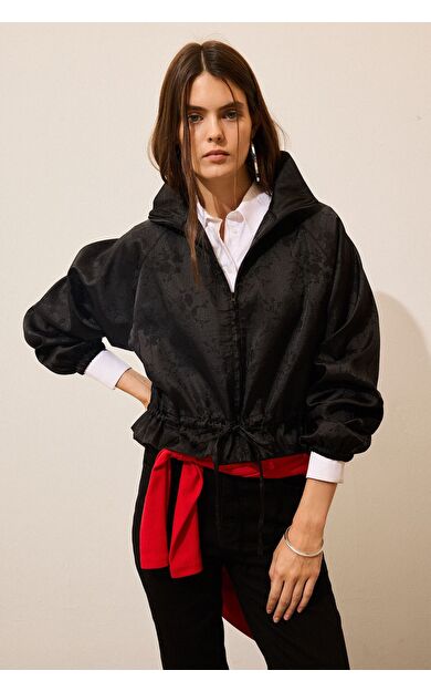 DeFacto Balloon Fıt Dik Yaka Blazer Ceket