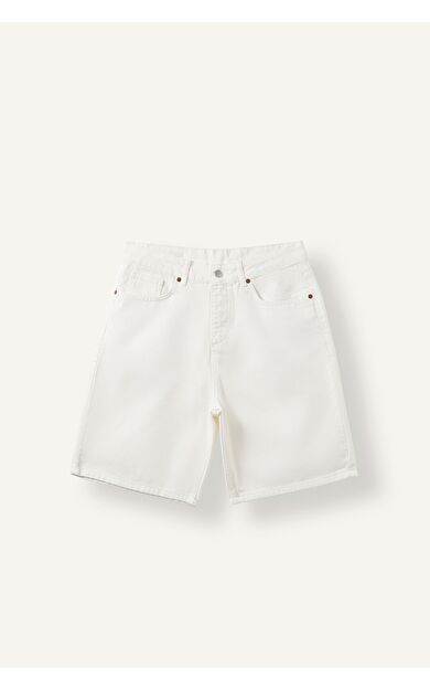 DeFacto Straıght Fıt Denim Bermuda