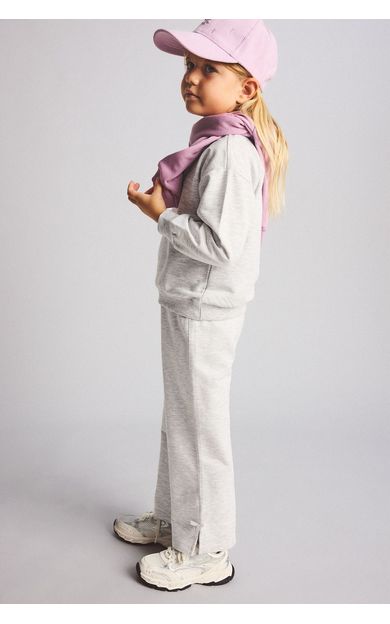 DeFacto Sweatshirt Kumaşı 2'li Takım Kız Bebek