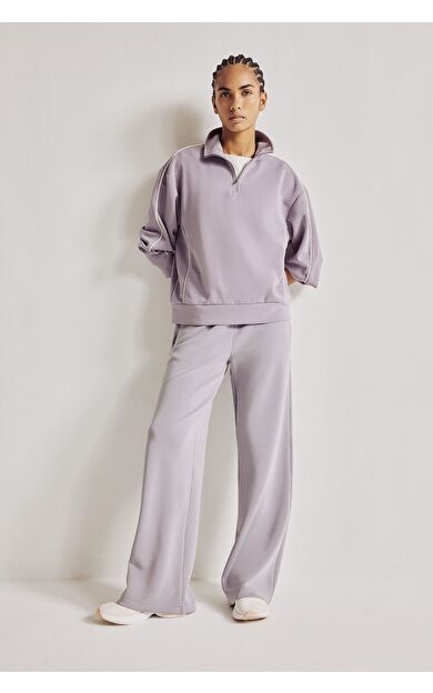 DeFacto Relaxed Fit Geniş Paça Standart Boy Modal Sporcu Eşofman Altı