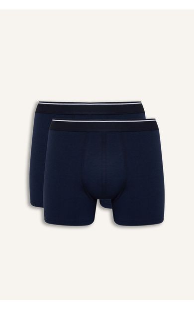 DeFacto Regular Fit Şerit Detaylı Modal 2'li Boxer
