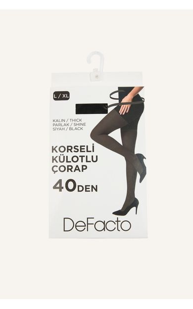 DeFacto Kadın Korseli 40 Den Parlak Külotlu Çorap