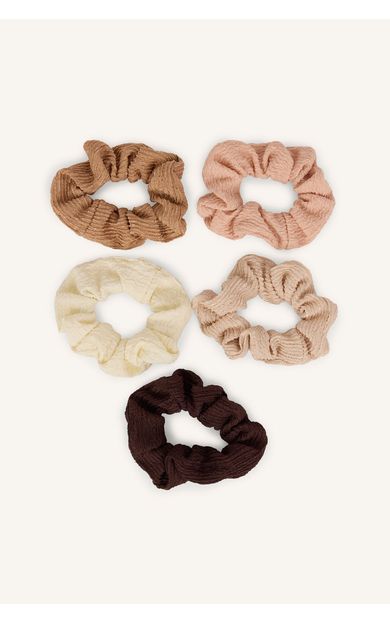 DeFacto Kadın 5'li Fitilli Scrunchie Saç Tokası