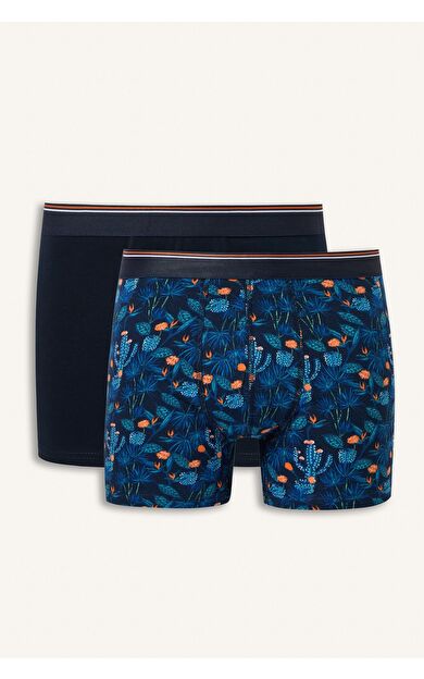 DeFacto Regular Fit Elastik Bel 2'li Boxer Seti