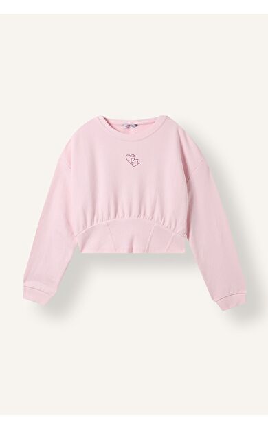DeFacto Fıtted Sweatshirt Kız Çocuk