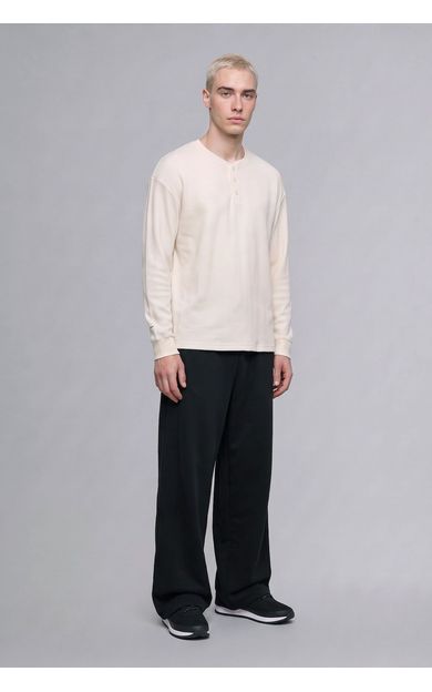 DeFacto Super Baggy Fıt Yüksek Bel Geniş Paça Jean Pantolon Siyah