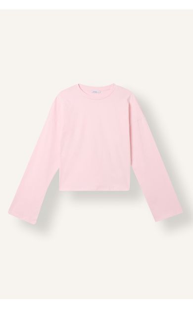 DeFacto Slim Fit Bisiklet Yaka Uzun Kollu Basic Tişört