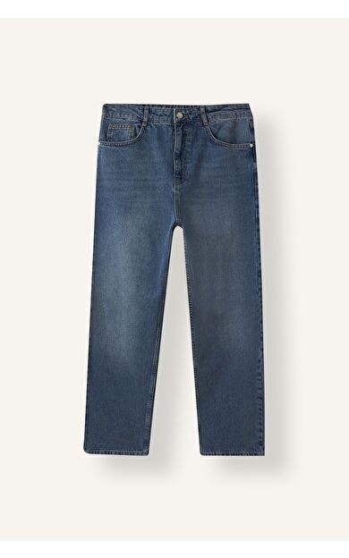 DeFacto Baggy Fit Normal Bel Geniş Paça Jean Pantolon