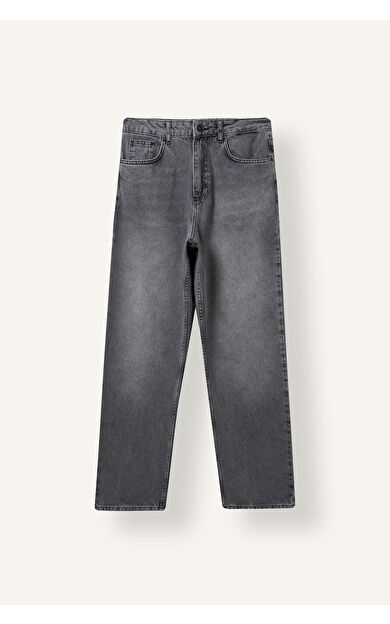 DeFacto Baggy Fıt Normal Bel Geniş Paça Jean Pantolon