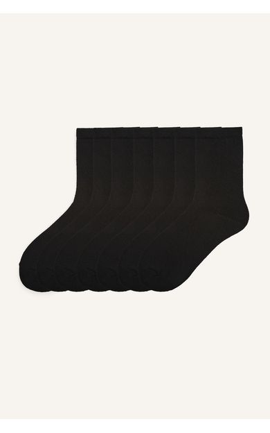 DeFacto Unisex 7'li Pamuklu Uzun Çorap Seti