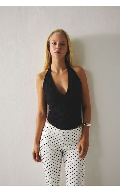 DeFacto Fitted Halter Yaka Dantel Korse Büstiyer