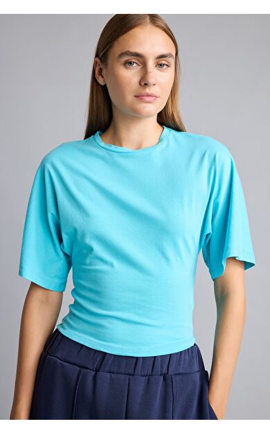 DeFacto Slim Fit Bisiklet Yaka Kısa Kollu Basic Tişört
