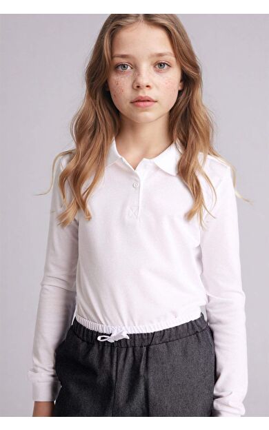 DeFacto Polo Tişört Kız Çocuk