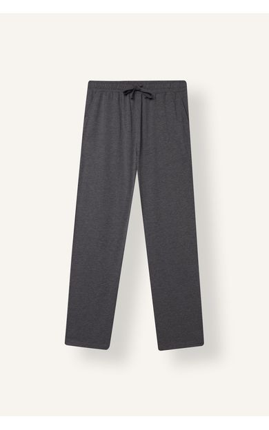 DeFacto %100 Pamuk New Regular Fit Beli Bağcıklı Düz Paça Pijama Altı