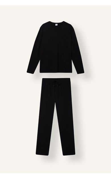 DeFacto New Regular Fit V Yaka Uzun Kollu 2'li Takım