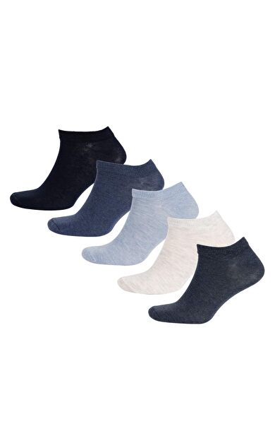 DeFacto Erkek 5'li Pamuklu Patik Çorap J6444AZNSNV21