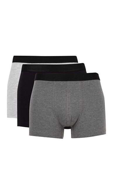 DeFacto DeFactoFit Regular Fit 3'lü Boxer K7635AZ24AUBK27