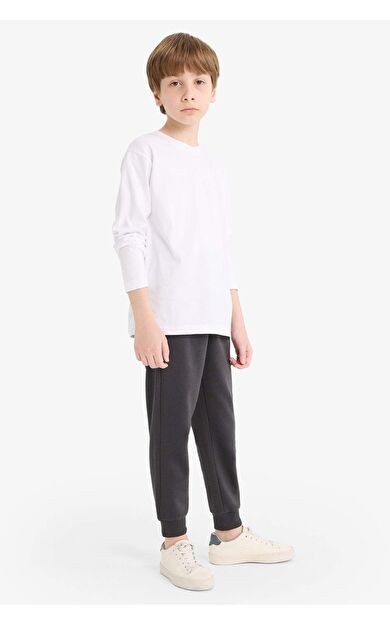 DeFacto Erkek Çocuk Beli Lastikli Jogger Eşofman Altı K8852A625AUAR138