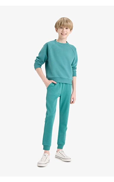 DeFacto Erkek Çocuk Beli Lastikli Jogger Eşofman Altı K8852A625AUGN1270