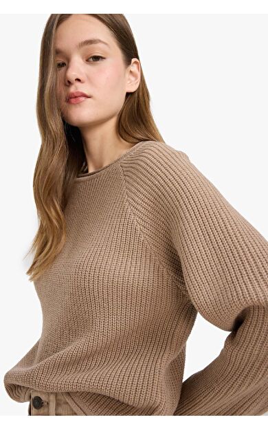 DeFacto Coool Regular Fit Bisiklet Yaka Triko Kazak L2567AZ25WNBG647